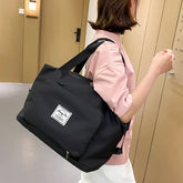 WOMEN TRAVEL FOLDABLE SHOULDER BAG