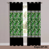 Digital Printed Curtain Pair