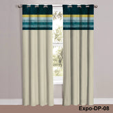 Digital Printed Curtain Pair