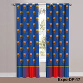 Digital Printed Curtain Pair