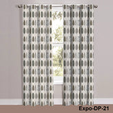 Digital Printed Curtain Pair