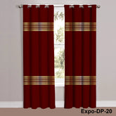 Digital Printed Curtain Pair