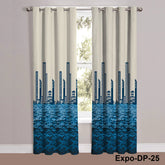 Digital Printed Curtain Pair