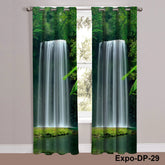 Digital Printed Curtain Pair