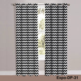 Digital Printed Curtain Pair