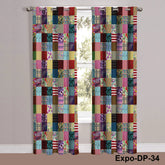 Digital Printed Curtain Pair