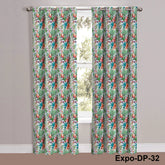 Digital Printed Curtain Pair