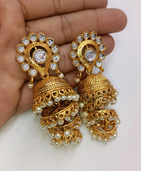 Indian Rajwari Copper³Step Jhumki's 🎀