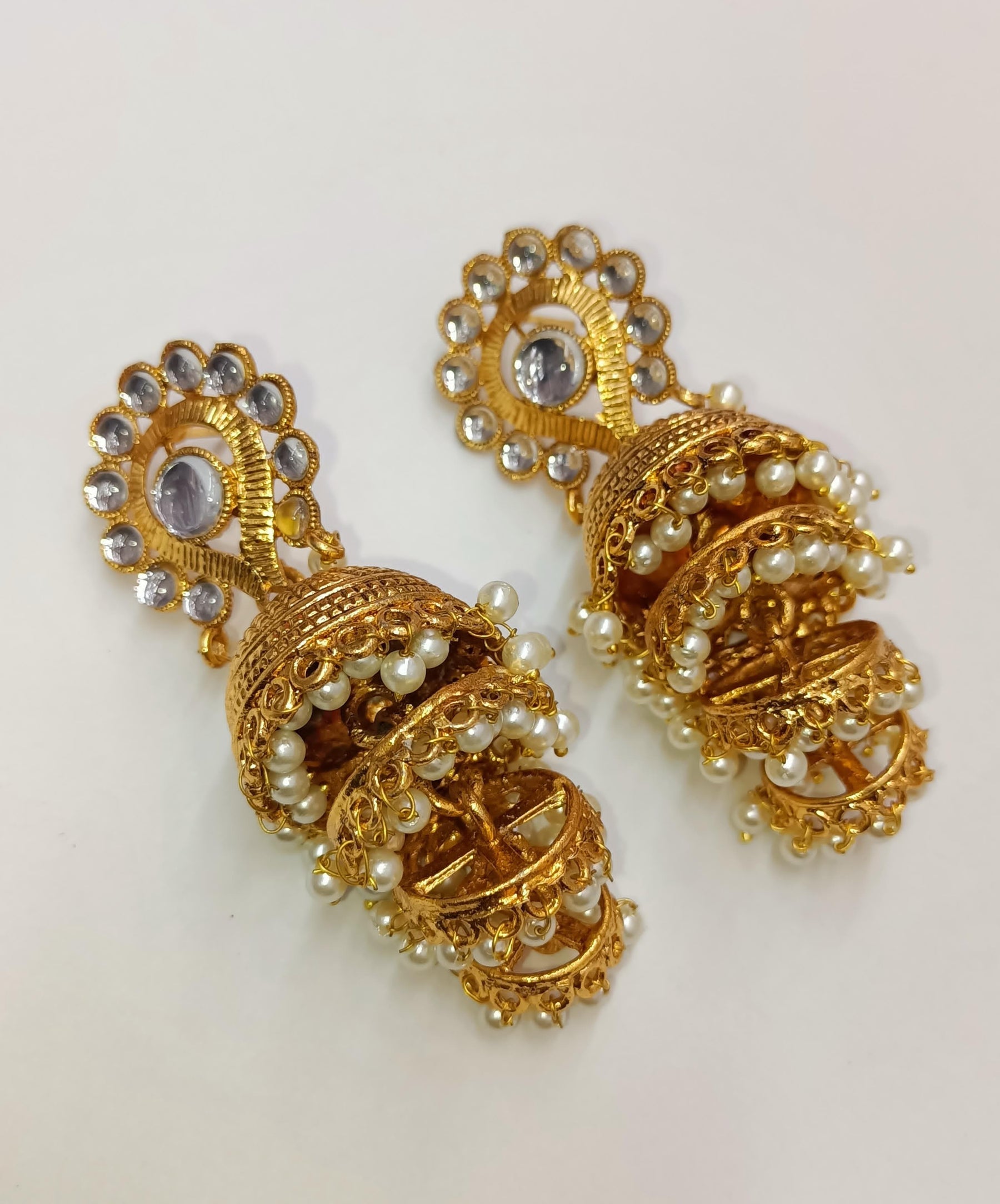 Indian Rajwari Copper³Step Jhumki's 🎀