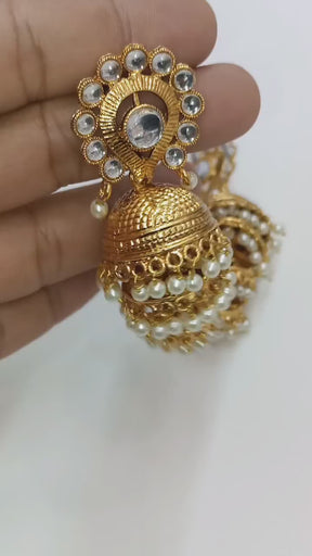 Indian Rajwari Copper³Step Jhumki's 🎀